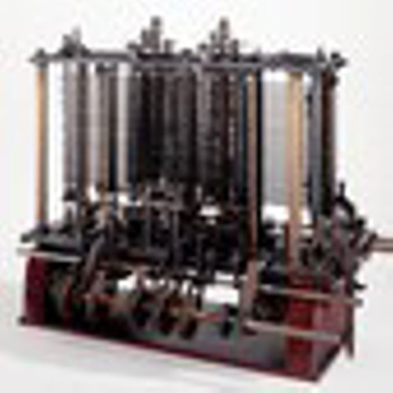 Experimental portion of Analytical Engine, 1871