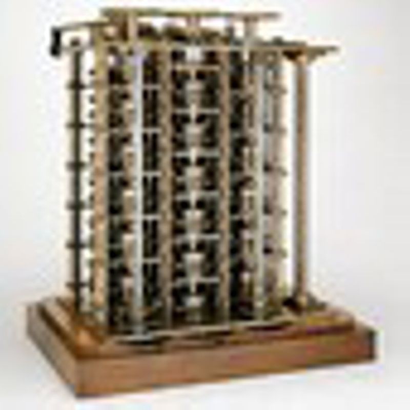 Difference Engine No. 1, portion,1832