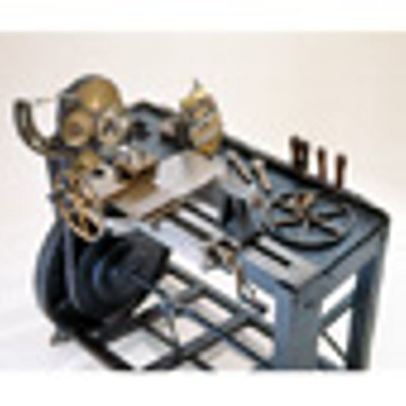 Lathe made by Joseph Clement for Charles Babbage, 1823-4