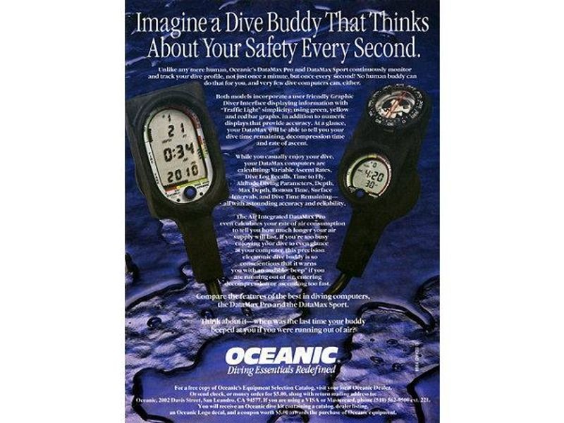 Electronic dive watches allowed for more accurate measurement of depth and time spent below the surface.