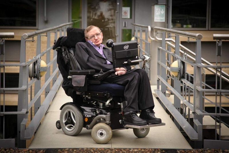 Stephen Hawking, 1942−2018. Image: howitworksdaily.com.