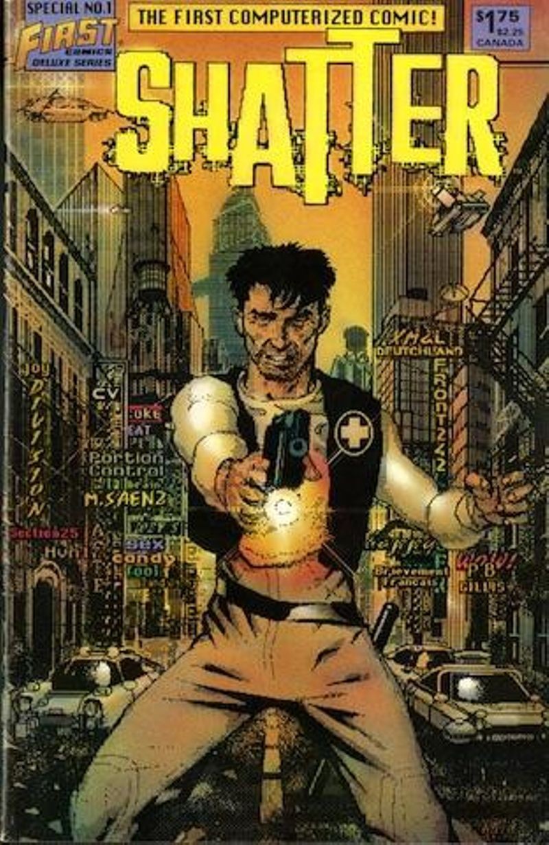 Cover for Shatter special number 1, 1985