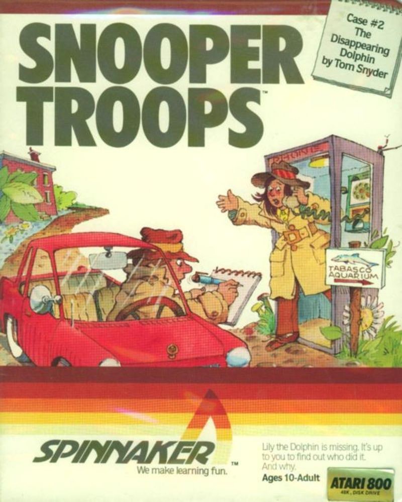 Tom Snyder Productions’ Snooper Troops, one of the most successful educational software series of the 1980s.