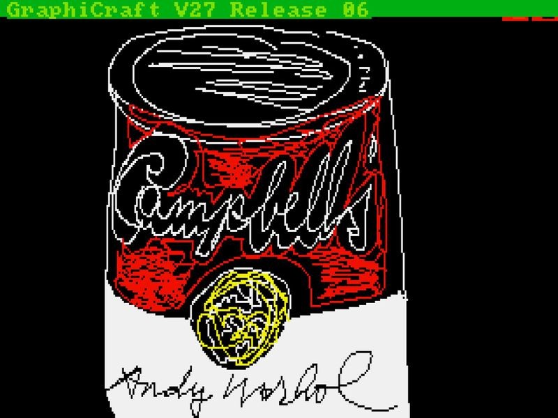 Andy Warhol, Campbell’s, 1985, ©The Andy Warhol Foundation for the Visual Arts, Inc.