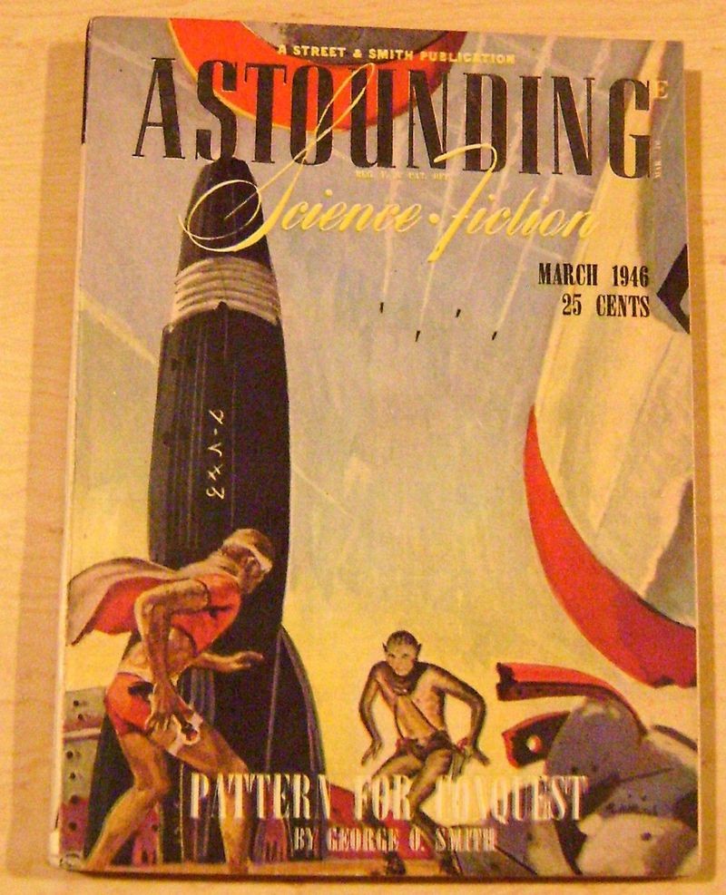 Astounding Science Fiction, March 1946 from the collection of Bradford Lyau