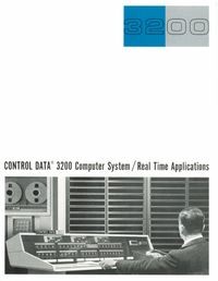 Control Data 3200 Computer System/ Real Time Applications