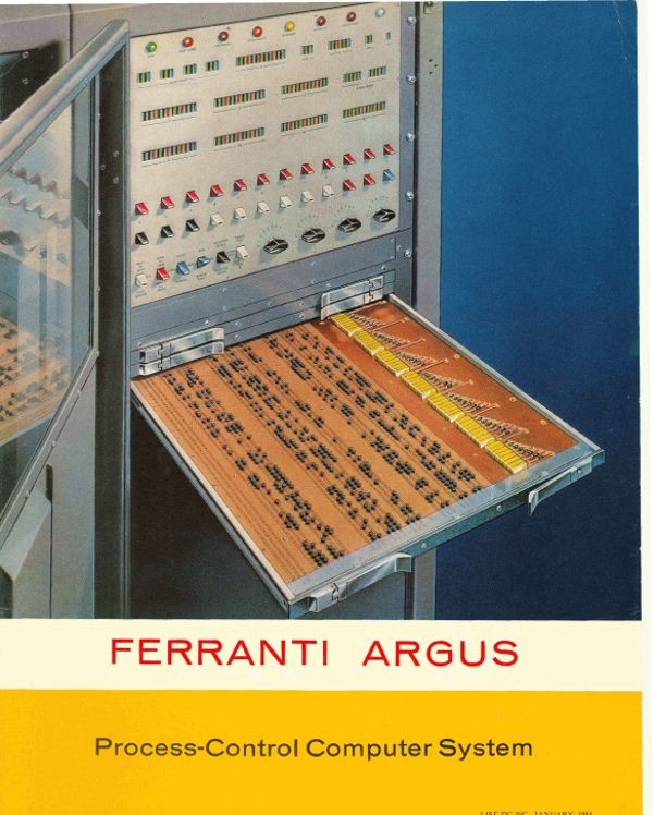 Ferranti Argus Process-Control Computer System - Selling the Computer Revolution - Computer History Museum - 웹
