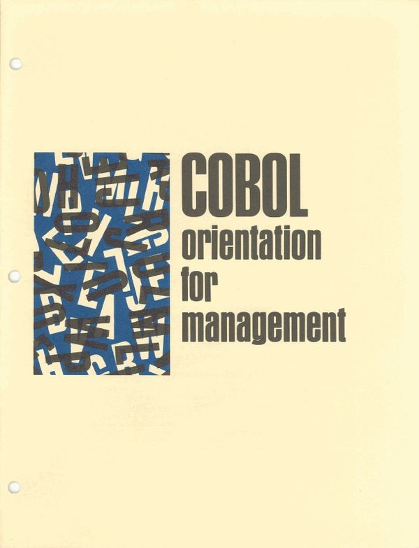 COBOL Orientation for Management