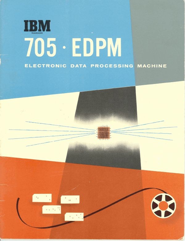 IBM 705 EDPM Electronic Data Processing Machine