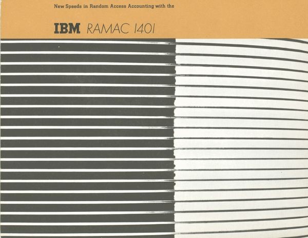 New speeds with Random Access Accounting with the IBM RAMAC 1401