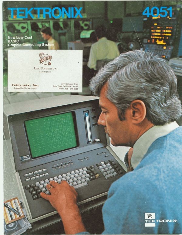 Tektronix 4051: New Low-Cost BASIC Graphic Computing System