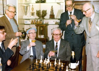 Chess legends meet at the Manhattan Chess Club