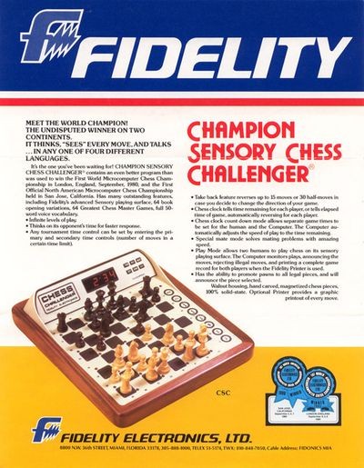 Fidelity Electronics advertisement