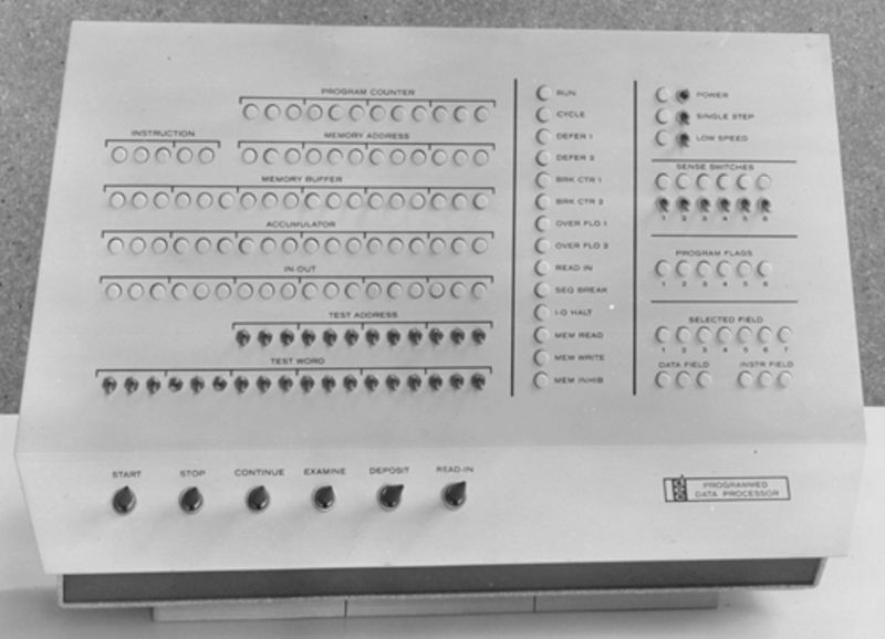 PDP-1 operator console