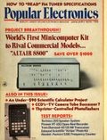 Cover of January 1975 issue of Popular Electronics