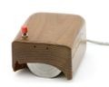 Prototype Engelbart mouse (replica)