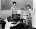 Radio Shack TRS-80 in a classroom