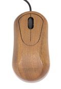 Wooden optical mouse