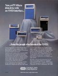 Control Data Corporation (CDC) disk drives advertisement