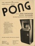 Pong video game advertisement