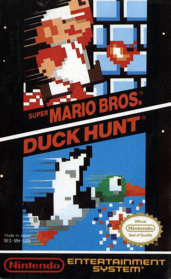 mudo Planta Es decir Super Mario Bros and Duck Hunt game label - CHM Revolution