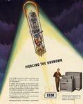 IBM "Piercing the Unknown" advertisement