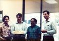Oracle founders celebrate their first anniversary
