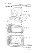 Engelbart mouse patent drawings