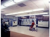 Sperry Rand UNIVAC 1107 computer (ca. 1962)