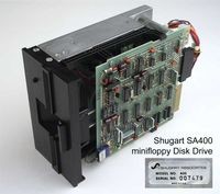 Shugart SA400 Minifloppy 5.25 inch disk drive