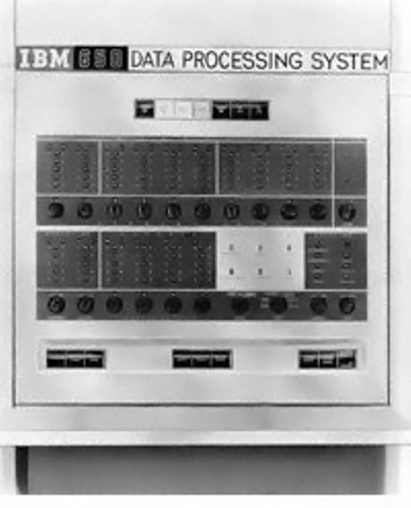 IBM 650 Console