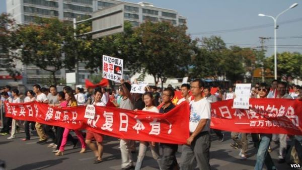 Anti-Japanese protests in Beijing, China (September 18, 2012)