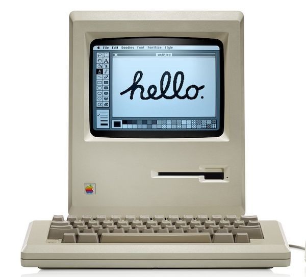Original Macintosh, 1984.