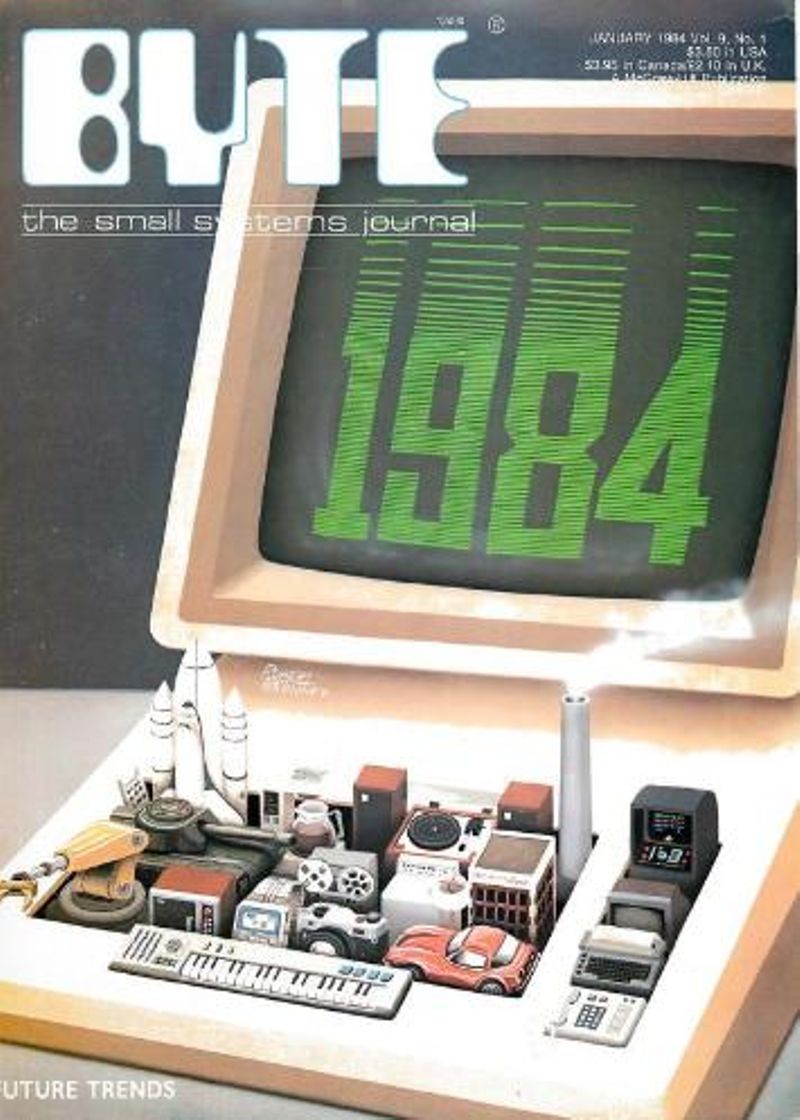 January 1984 issue of Byte Magazine