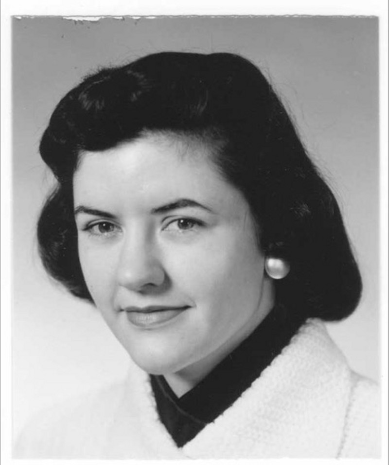 Ann Hardy pictured in the mid-1950s when she began her career in software.