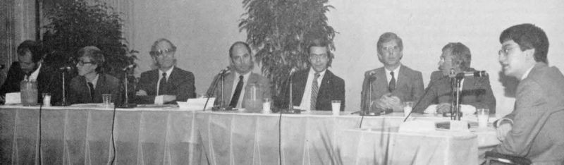 Future of Personal Computers panel, October 15, 1981.