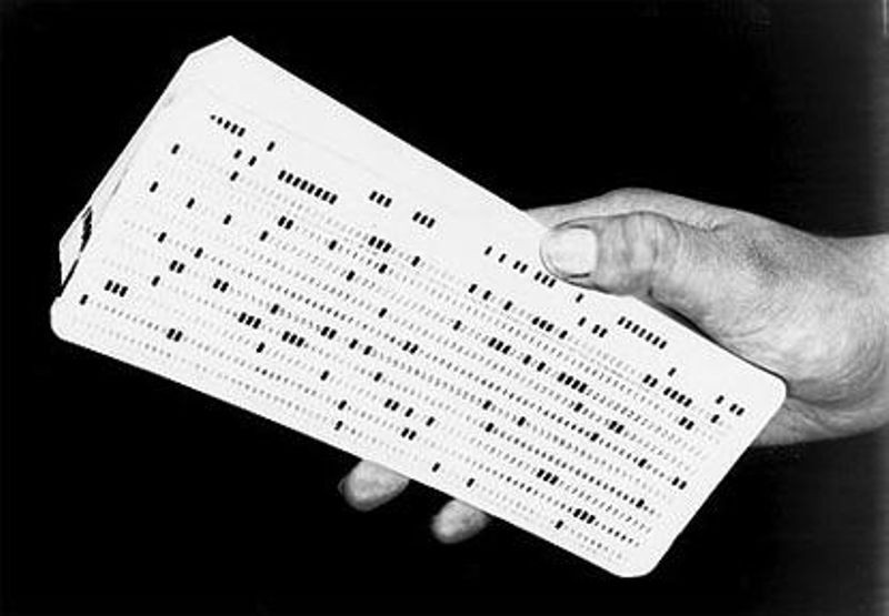 IBM’s 80-column punched cards