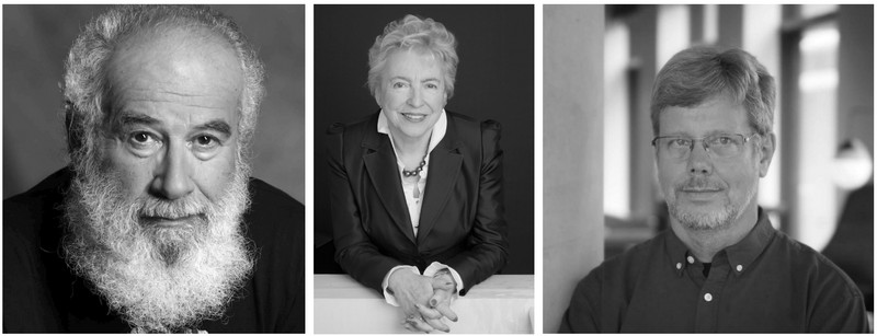 Left to right: Dov Frohman-Bentchkowsky, Dame Stephanie Shirley CH, and Guido van Rossum will be inducted into the Museum’s Hall of Fellows on April 28, 2018.