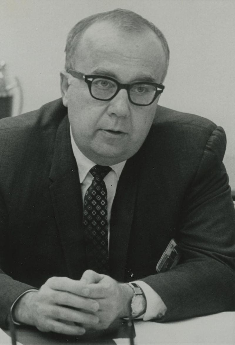 C. Lester Hogan, Fairchild CEO and President (1972)