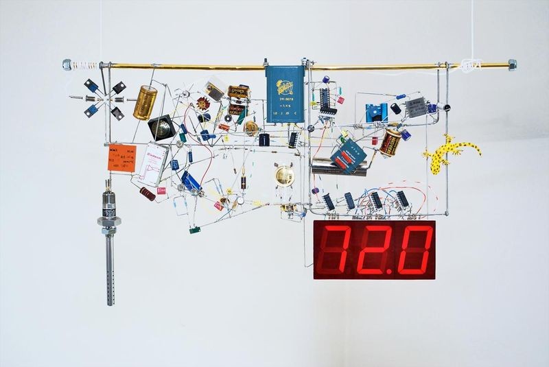 Jim Williams, “Living Room Thermometer” sculpture, 2008 Source: Fran Hoffart