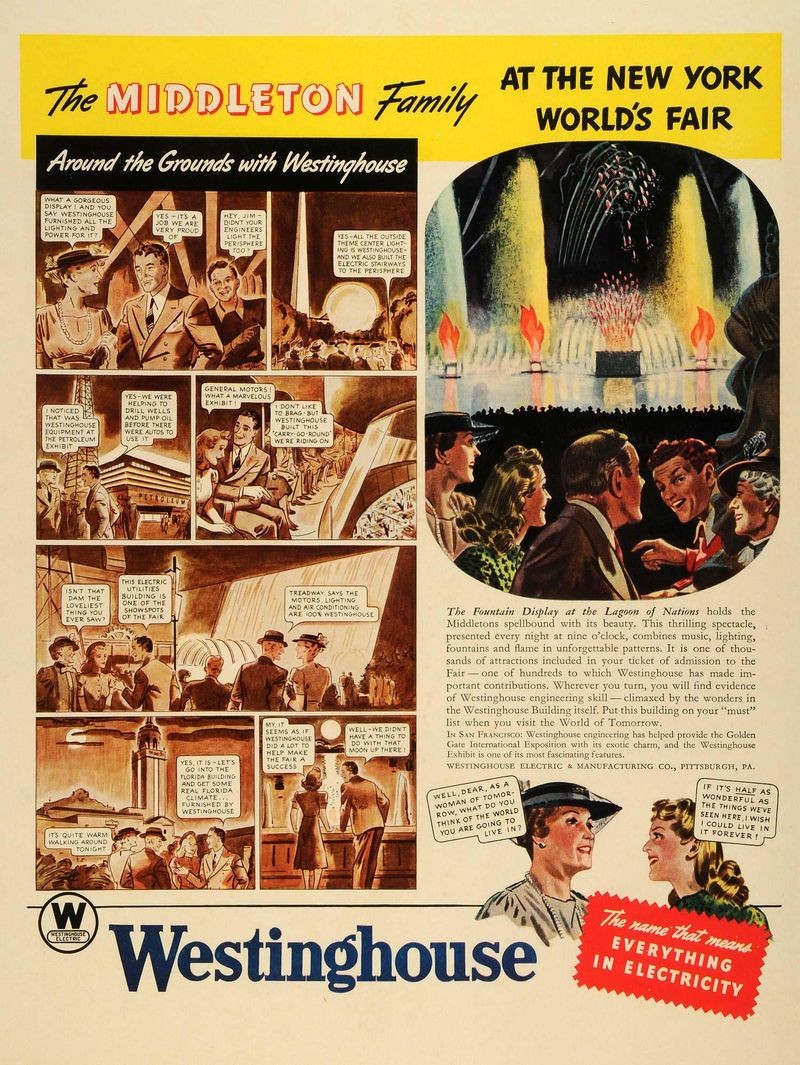 Westinghouse Ad featuring The Middleton Family