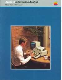 Apple III Information Analyst More Than a Worksaver