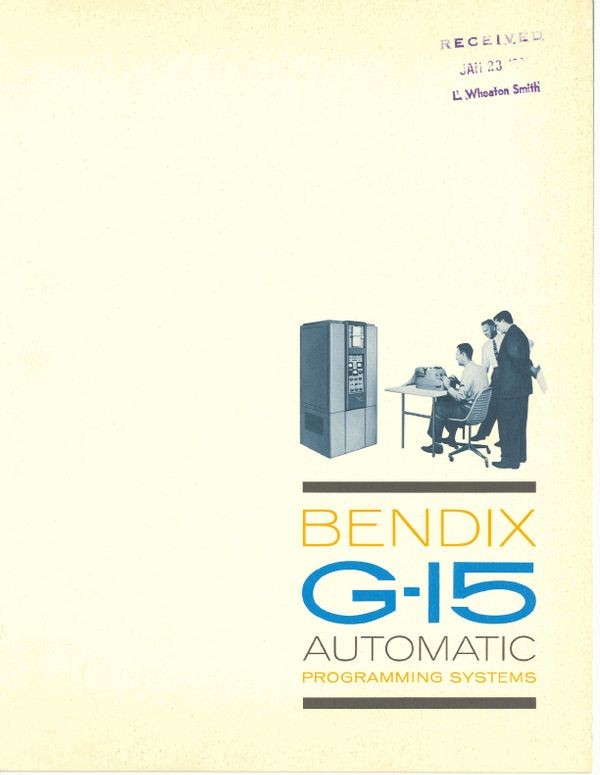 BENDIX G-15 Automatic Programming Systems