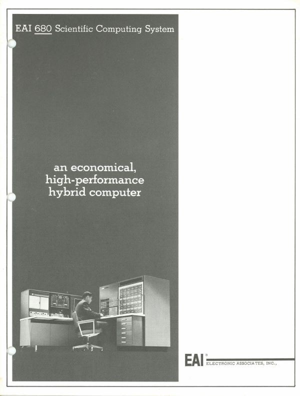 EAI 680 Scientific Computing System: An Economical, High-Performance   Hybrid Computer