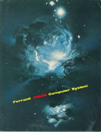 Ferranti Orion Computer System