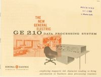 The New General Electric GE 210 Data Processing System