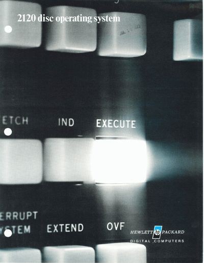 HP 2120 Disc Operating System