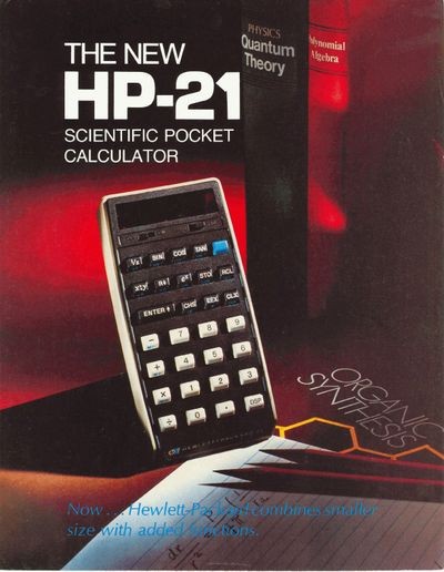 The New HP-21 Scientific Pocket Calculator