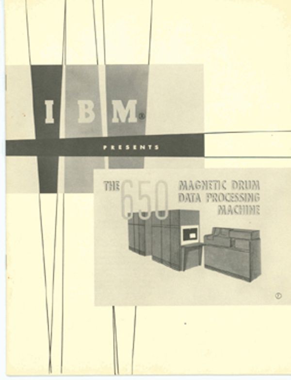 IBM Presents the 650 Magnetic Drum Data Processing Machine