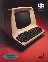 The ADM-31. A terminal far too smart to be considered Dumb.